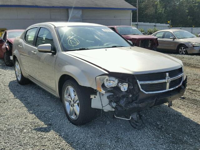 1B3LC76M78N134334 - 2008 DODGE AVENGER R/ GOLD photo 1