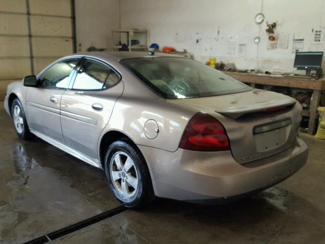 2G2WP552661178803 - 2006 PONTIAC GRAND PRIX ოქროსფერი ფოტო 3