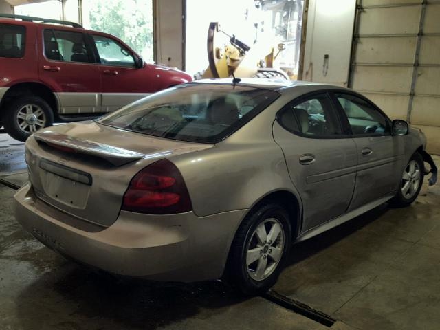 2G2WP552661178803 - 2006 PONTIAC GRAND PRIX ოქროსფერი ფოტო 4