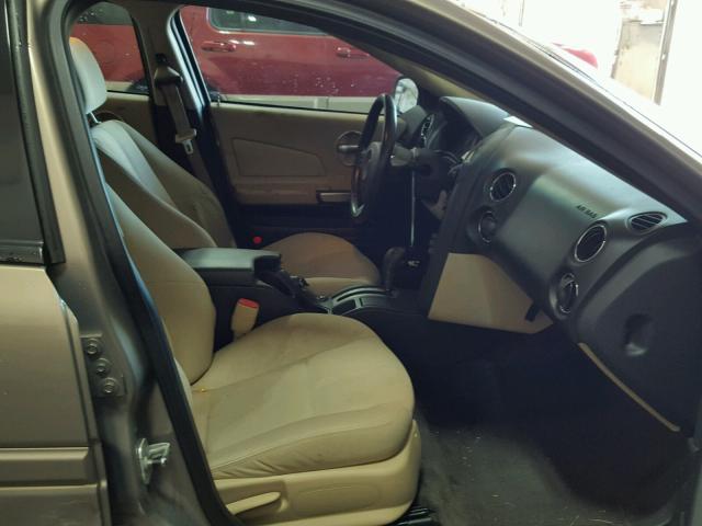 2G2WP552661178803 - 2006 PONTIAC GRAND PRIX ოქროსფერი ფოტო 5