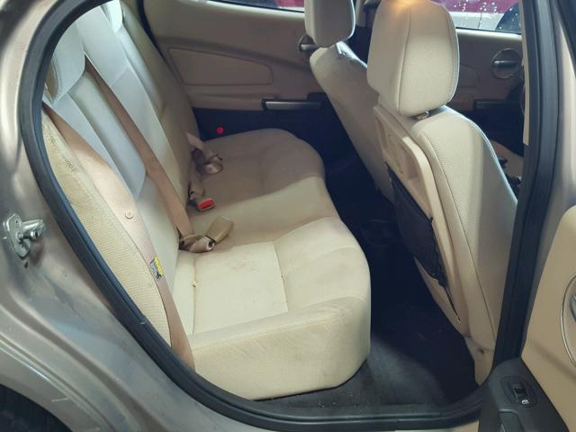 2G2WP552661178803 - 2006 PONTIAC GRAND PRIX ოქროსფერი ფოტო 6