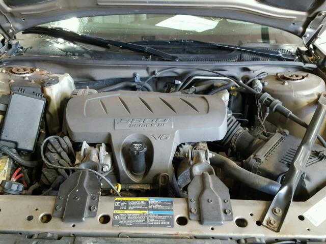 2G2WP552661178803 - 2006 PONTIAC GRAND PRIX ოქროსფერი ფოტო 7