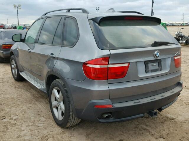 5UXFE43527LY81480 - 2007 BMW X5 GRAY photo 3