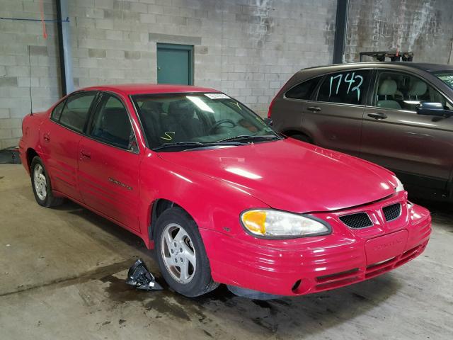 1G2NE52E2XM795279 - 1999 PONTIAC GRAND AM S 红色 照片 1