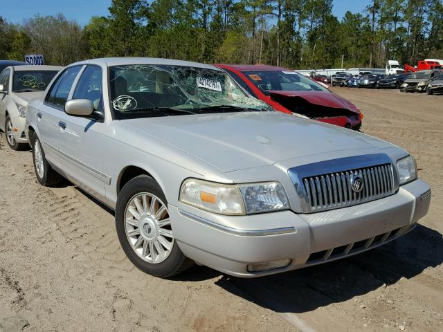 2MEFM75V58X661854 - 2008 MERCURY GRAND MARQ SILVER photo 1