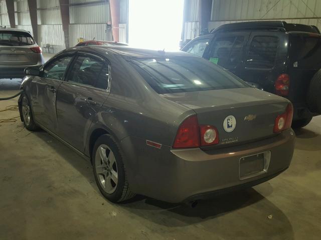 1G1ZC5EB5AF151669 - 2010 CHEVROLET MALIBU 1LT BROWN photo 3