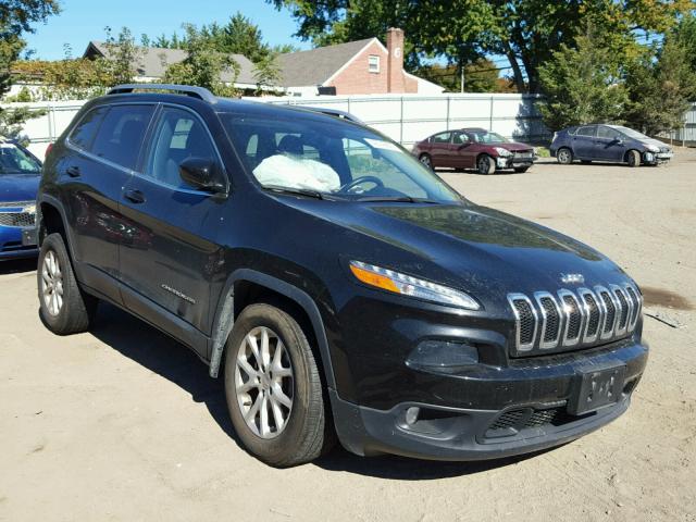 1C4PJMCS1EW128557 - 2014 JEEP CHEROKEE L BLACK photo 1