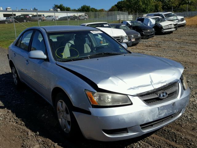 5NPET46C66H138675 - 2006 HYUNDAI SONATA GL SILVER photo 1