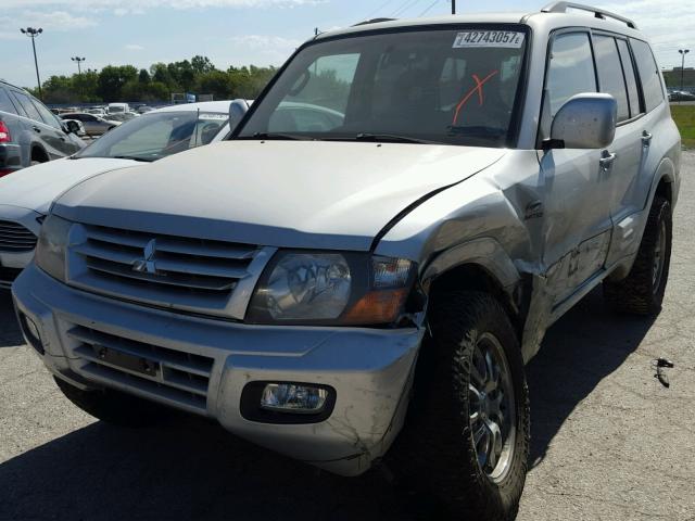 JA4MW51R02J018919 - 2002 MITSUBISHI MONTERO SILVER photo 2