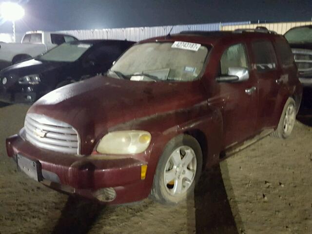 3GNDA23P37S617020 - 2007 CHEVROLET HHR BURGUNDY photo 2