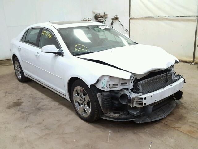 1G1ZC5EB2AF272577 - 2010 CHEVROLET MALIBU 1LT WHITE photo 1