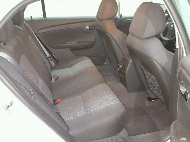 1G1ZC5EB2AF272577 - 2010 CHEVROLET MALIBU 1LT WHITE photo 6