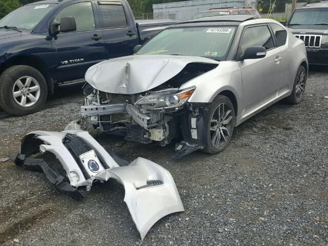 JTKJF5C73E3078067 - 2014 TOYOTA SCION TC 银色 照片 2