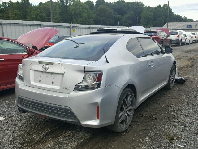 JTKJF5C73E3078067 - 2014 TOYOTA SCION TC 银色 照片 4