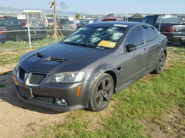 6G2EC57Y18L150111 - 2008 PONTIAC G8 GT GRAY photo 2