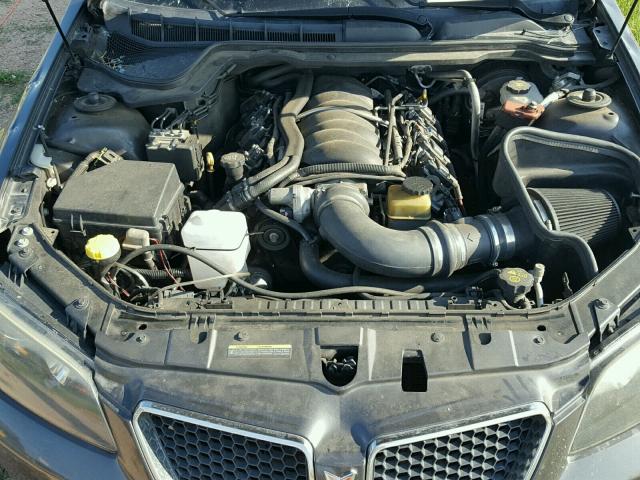 6G2EC57Y18L150111 - 2008 PONTIAC G8 GT GRAY photo 7