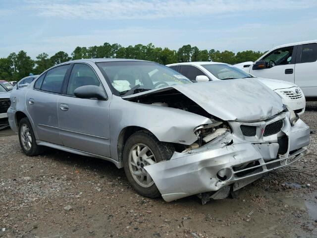 1G2NE52E75M149930 - 2005 PONTIAC GRAND AM S ვერცხლისფერი ფოტო 1