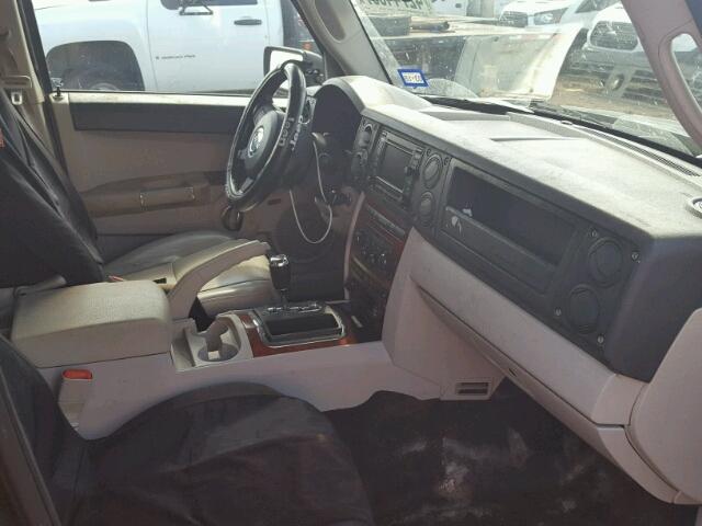 1J8HH58257C683832 - 2007 JEEP COMMANDER GREEN photo 5