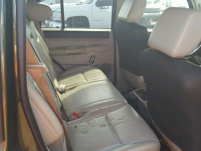 1J8HH58257C683832 - 2007 JEEP COMMANDER GREEN photo 6