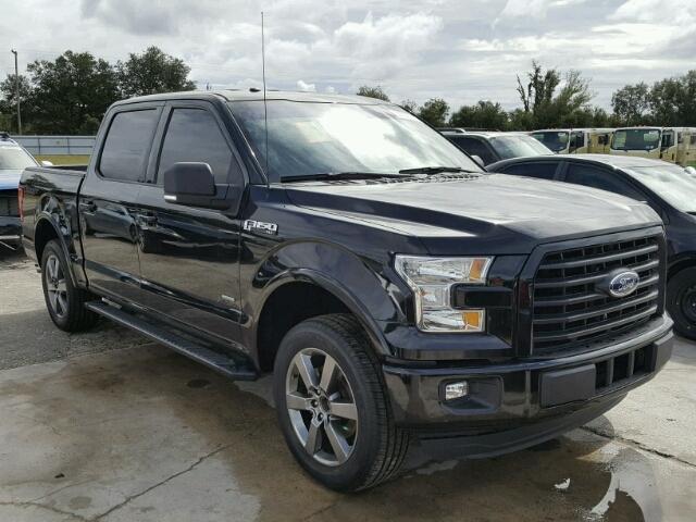 1FTEW1CP3FFB57109 - 2015 FORD F150 SUPER BLACK photo 1