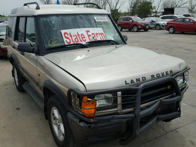 SALTK12422A760529 - 2002 LAND ROVER DISCOVERY GOLD photo 1