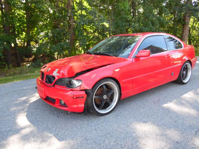 WBABV13464JT22914 - 2004 BMW 325 RED photo 2