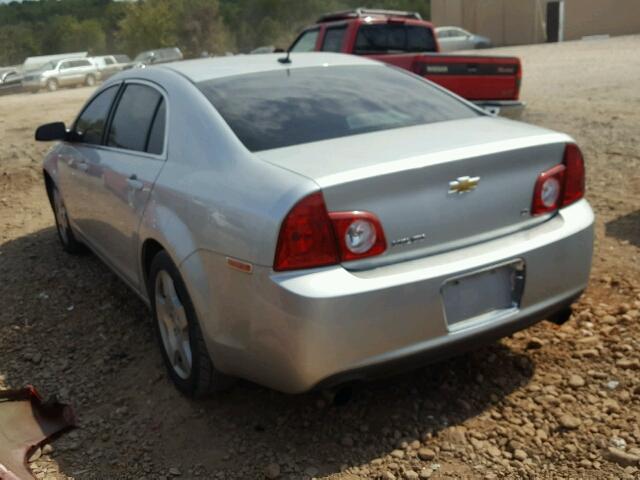 1G1ZJ577794248099 - 2009 CHEVROLET MALIBU ვერცხლისფერი ფოტო 3