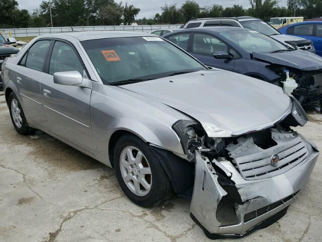 1G6DM57T970132528 - 2007 CADILLAC CTS SILVER photo 1