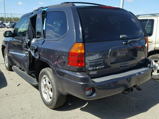 1GKDT13S862211590 - 2006 GMC ENVOY BLACK photo 3