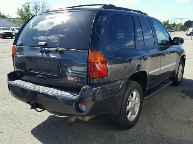 1GKDT13S862211590 - 2006 GMC ENVOY BLACK photo 4