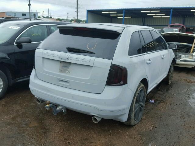 2FMDK4KC7BBA92263 - 2011 FORD EDGE Gri fotoğraf 4