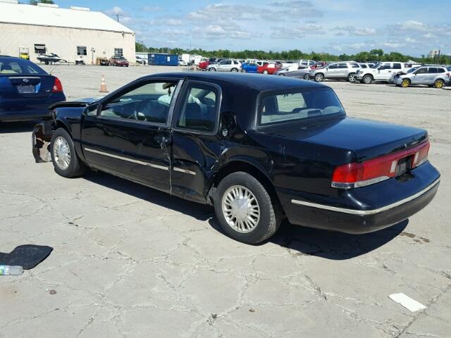 1MELM62W5VH608531 - 1997 MERCURY COUGAR XR7 BLACK photo 3