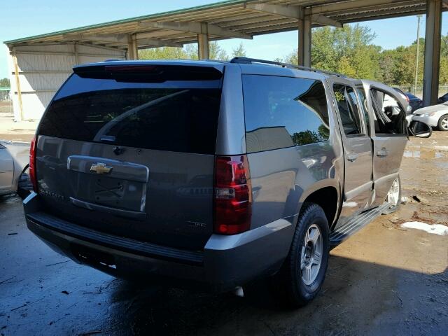 1GNFC16007J391242 - 2007 CHEVROLET SUBURBAN C SILVER photo 4