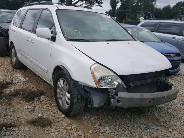 KNDMB233976180230 - 2007 KIA SEDONA EX WHITE photo 1