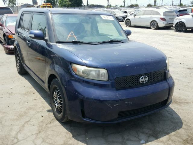 JTLKE50E681037194 - 2008 TOYOTA SCION XB Blau Foto 1