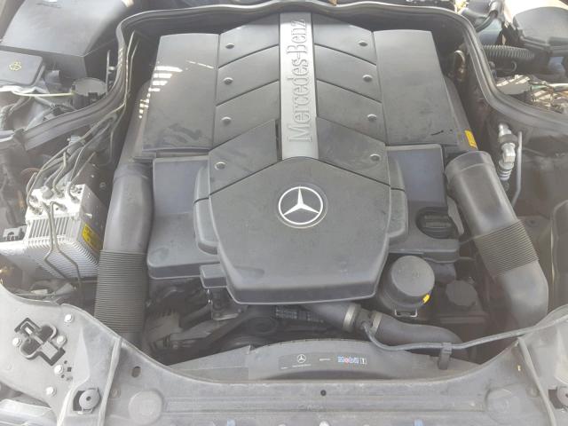 WDBUF70J53A080216 - 2003 MERCEDES-BENZ E 500 BLACK photo 7