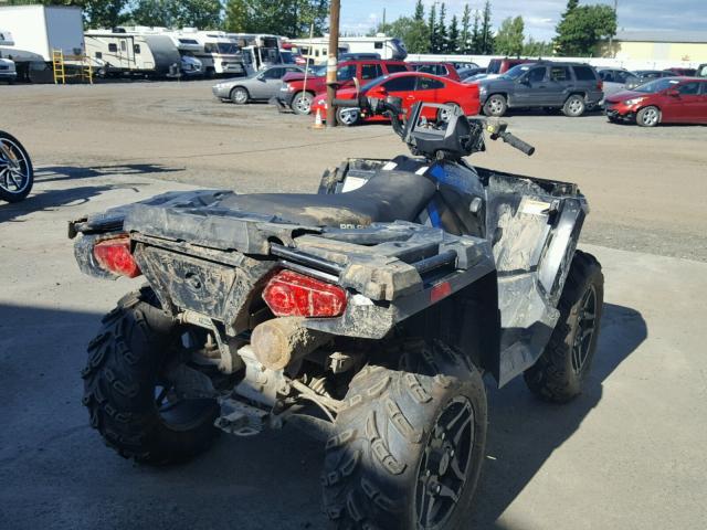 4XASHE572HA083626 - 2017 POLARIS SPORTSMAN BLACK photo 4