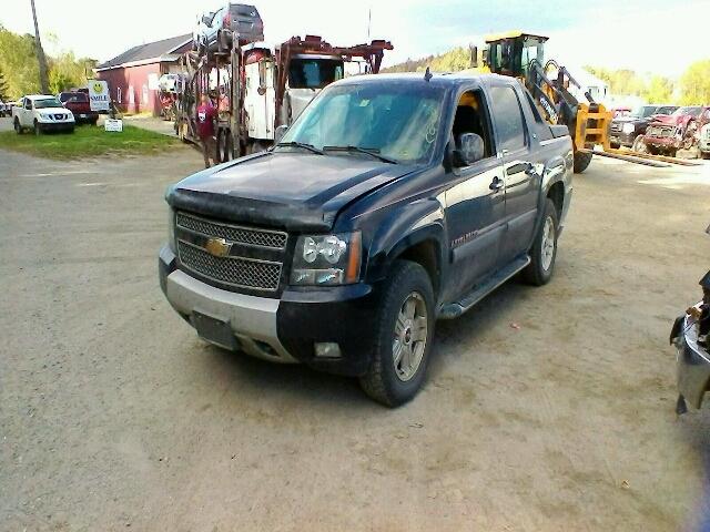 3GNFK22019G175368 - 2009 CHEVROLET AVALANCHE BLACK photo 2