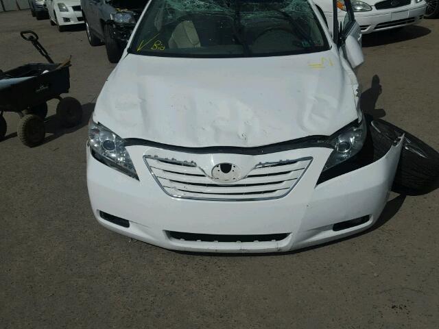 4T1BE46K09U812572 - 2009 TOYOTA CAMRY BASE თეთრი ფოტო 7