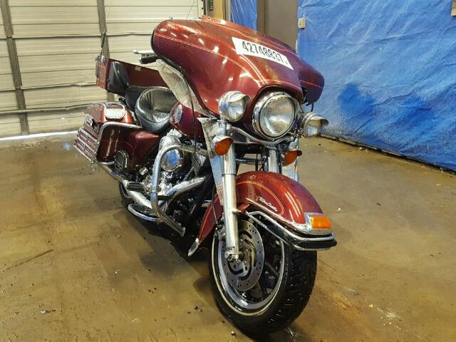 1HD1FCW19YY603366 - 2000 HARLEY-DAVIDSON FLHTCUI MAROON photo 1