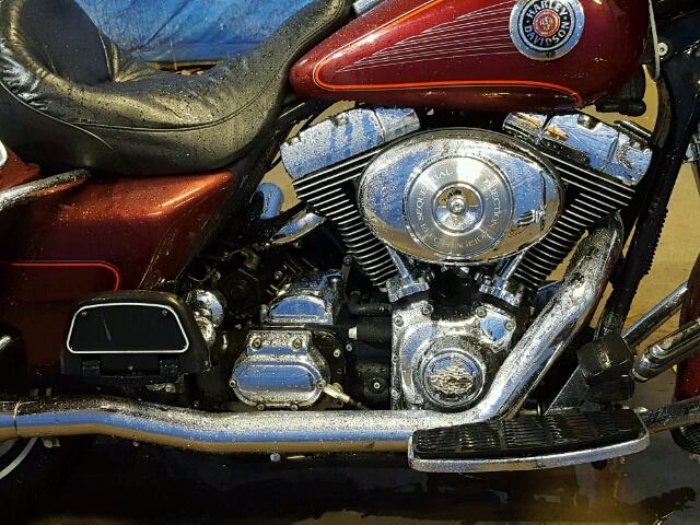 1HD1FCW19YY603366 - 2000 HARLEY-DAVIDSON FLHTCUI MAROON photo 9