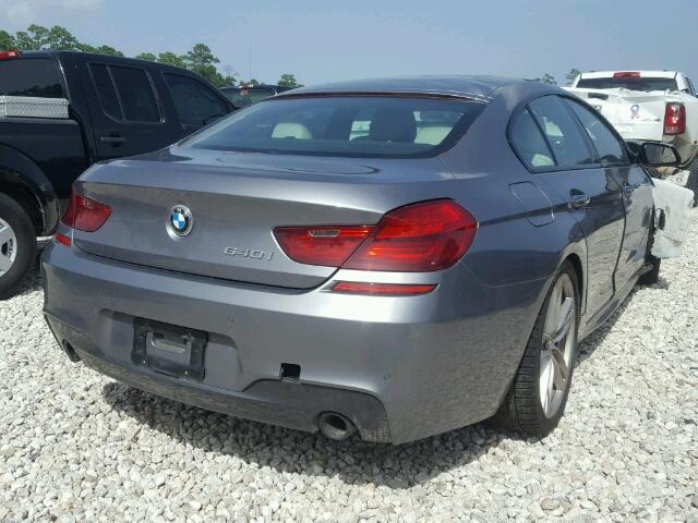 WBA6D0C53GG432490 - 2016 BMW 640 I GRAY photo 4