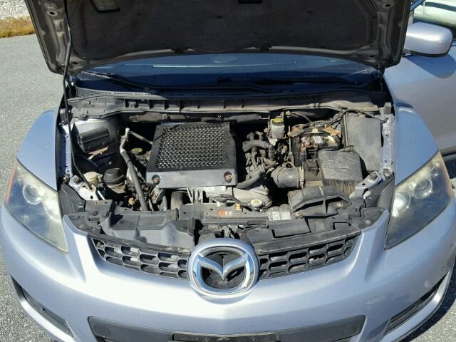 JM3ER29L170107211 - 2007 MAZDA CX-7 SILVER photo 7