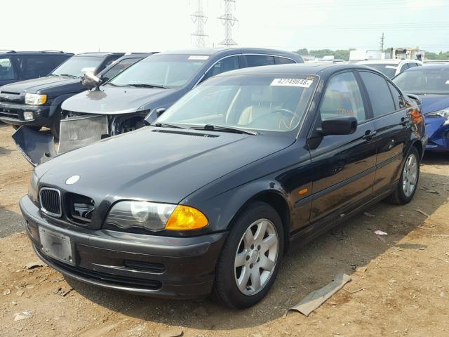 WBAAM3332XCD56894 - 1999 BMW 323I BLACK photo 2