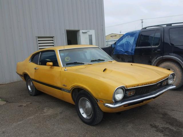 1K93F183935 - 1971 FORD MAVERICK YELLOW photo 1