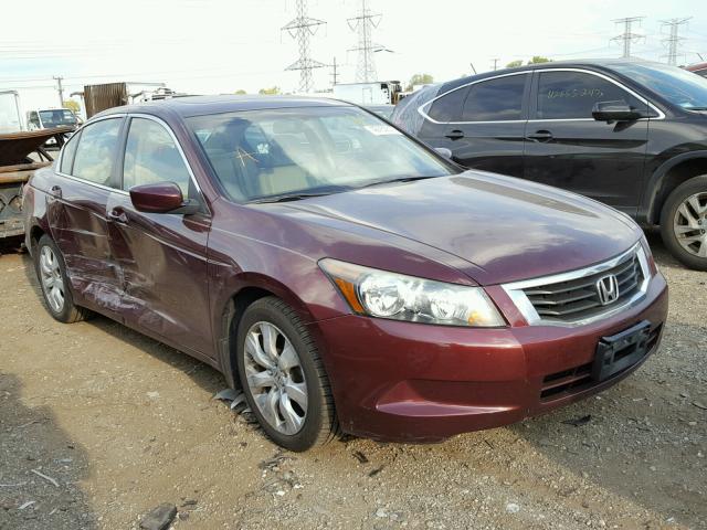 1HGCP2F80AA153587 - 2010 HONDA ACCORD EXL MAROON photo 1