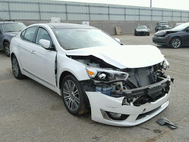 KNALN4D79G5201354 - 2016 KIA CADENZA LU WHITE photo 1