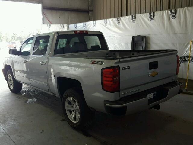 3GCUKREC7HG513353 - 2017 CHEVROLET SILVERADO SILVER photo 3