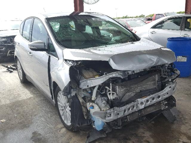 1FADP5BU4FL113652 - 2015 FORD C-MAX SEL SILVER photo 1