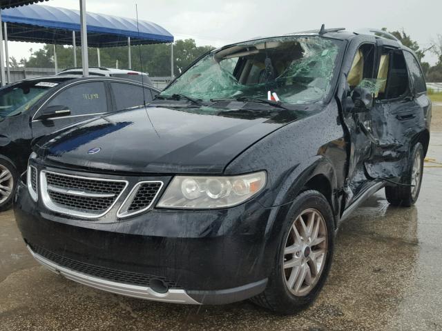 5S3ET13SX72803536 - 2007 SAAB 9-7X 4.2I BLACK photo 2